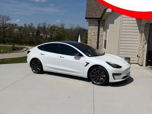 Used 2020 Tesla Model 3 Performance AWD/4WD image 1