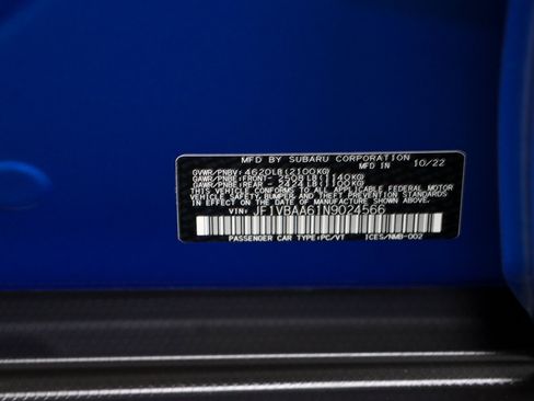Used 2022 Subaru WRX AWD/4WD image 30
