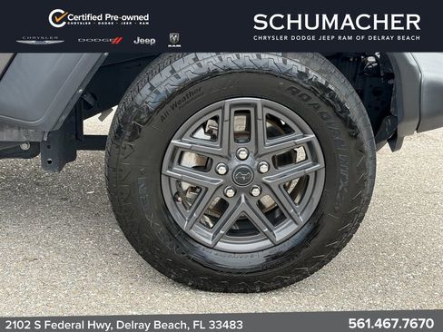Certified 2024 Jeep Wrangler Unlimited Sport AWD/4WD image 9