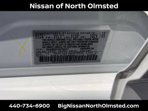 Certified 2024 Nissan Sentra SR FWD image 31