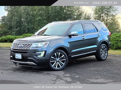 Used 2016 Ford Explorer Platinum