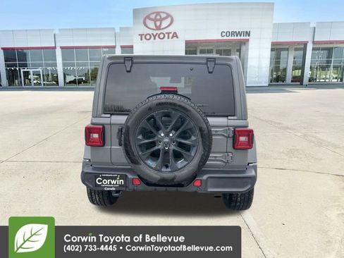 Used 2022 Jeep Wrangler Unlimited Sahara 4xe w/ Cold Weather Group image 7