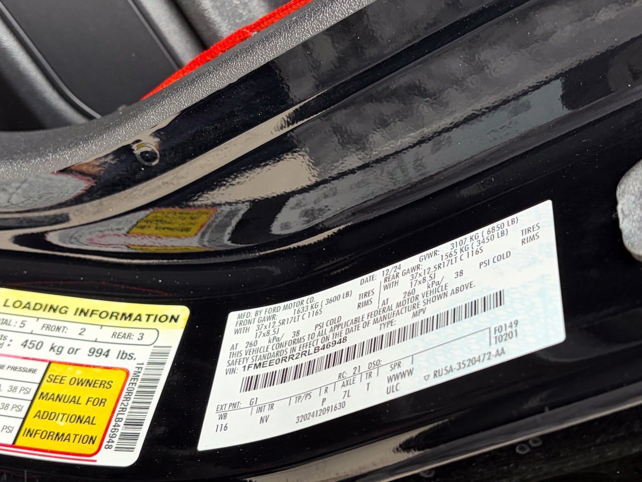 Used 2024 Ford Bronco Raptor w/ Interior Carbon Fiber Pack 6 AWD/4WD image 12