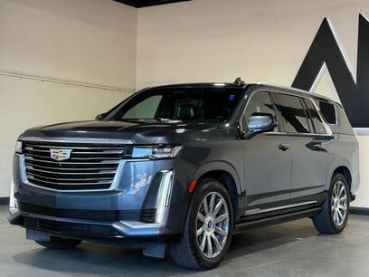 Used 2021 Cadillac Escalade ESV Premium Luxury Platinum w/ Heavy-Duty Trailer Package