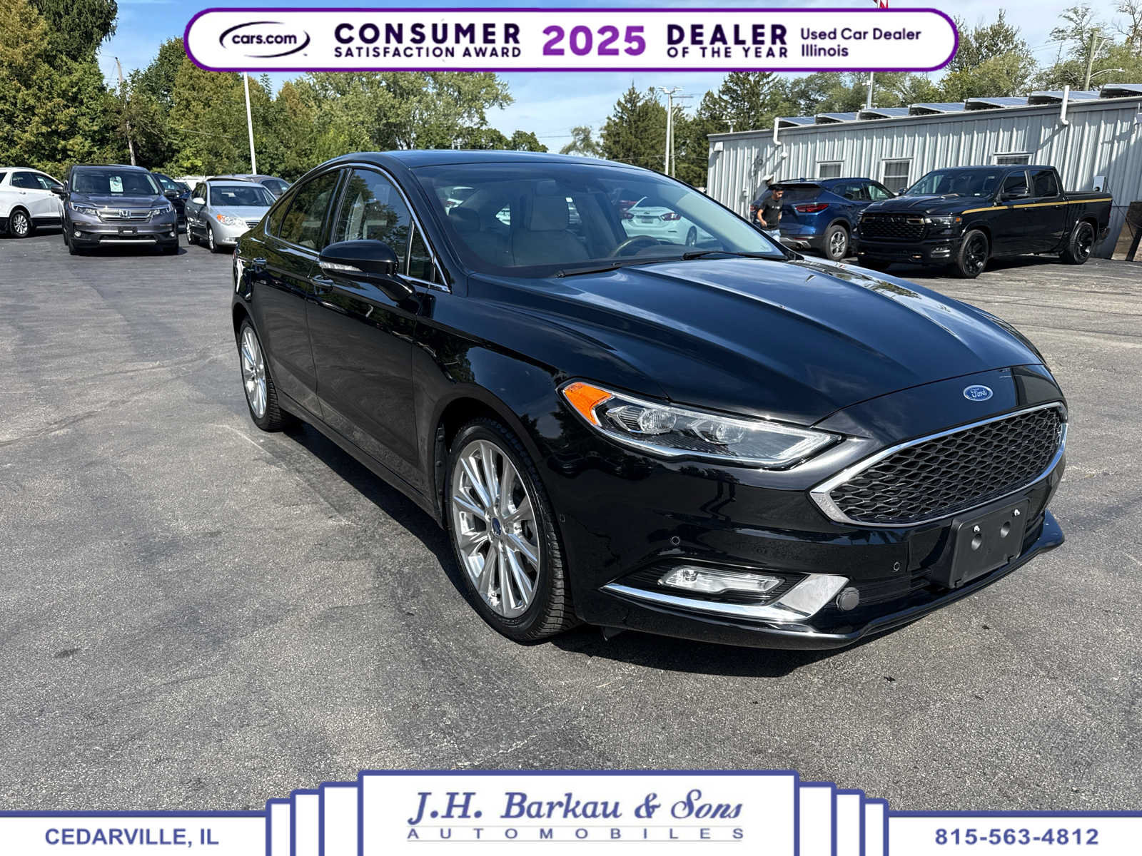 Used 2017 Ford Fusion Platinum AWD/4WD image 1