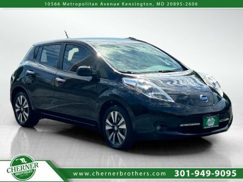 Used 2015 Nissan Leaf SL FWD image 1