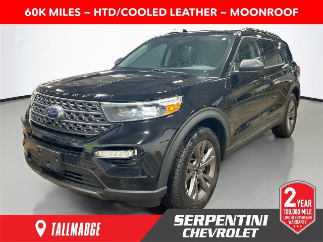 Used 2021 Ford Explorer XLT w/ XLT Sport Appearance Package AWD/4WD image 1