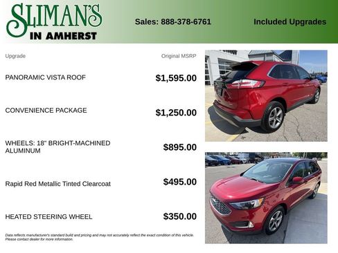 Used 2024 Ford Edge SEL w/ Convenience Package AWD/4WD image 11
