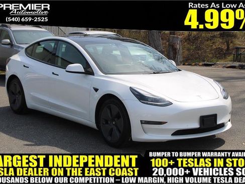 Used 2021 Tesla Model 3 Long Range AWD/4WD image 1