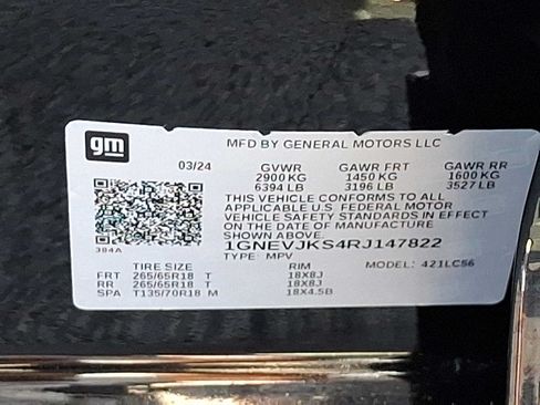 Used 2024 Chevrolet Traverse Z71 w/ Enhanced Driving Package AWD/4WD image 27