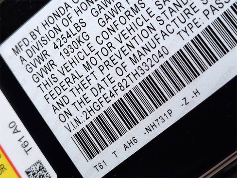 New 2026 Honda Civic Sport image 16