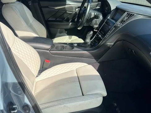 Used 2021 INFINITI Q50 Red Sport 400 w/ Carbon Fiber Package RWD image 15