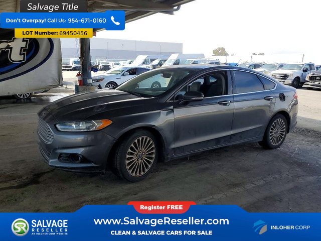 Used 2015 Ford Fusion Titanium FWD image 1