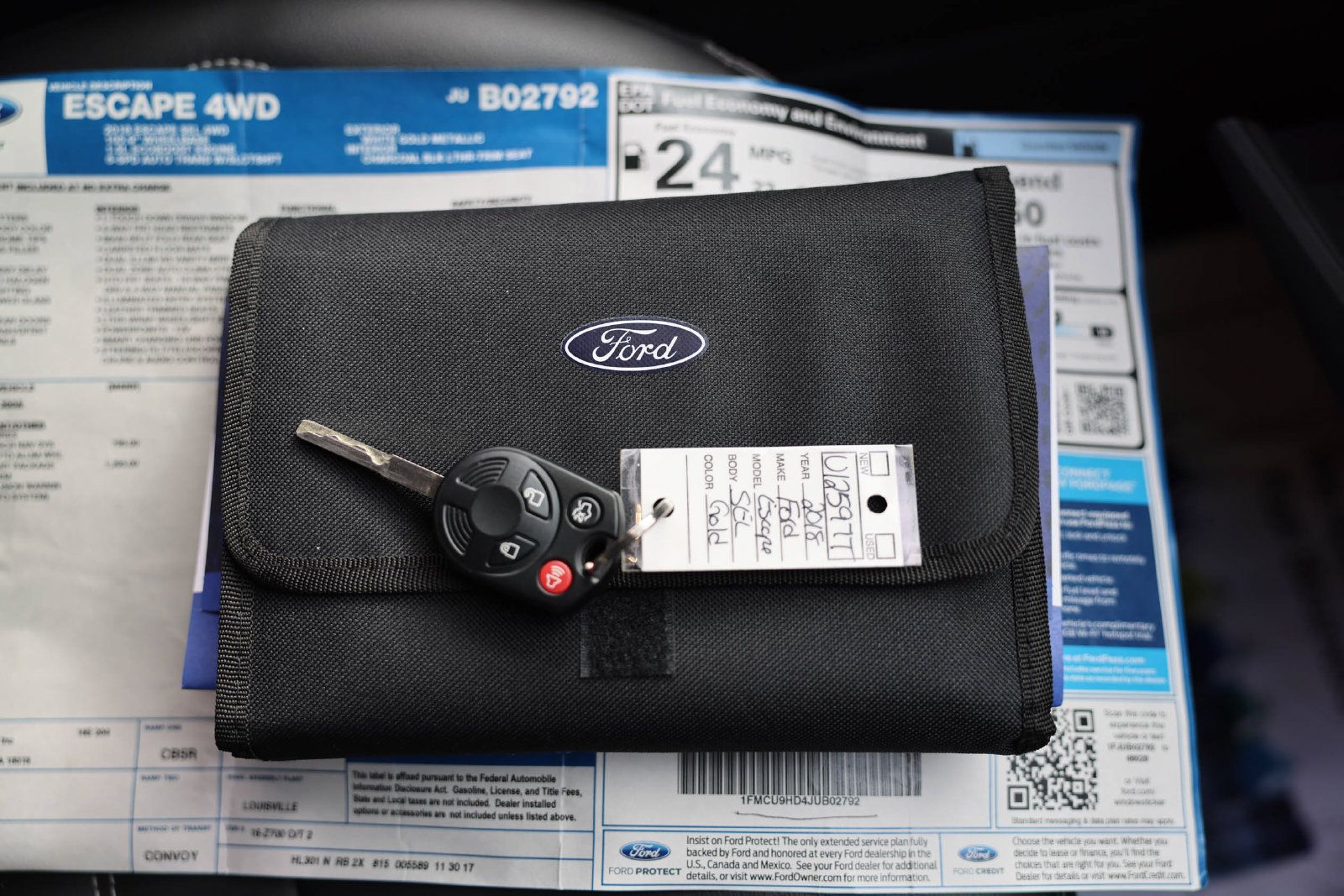 Certified 2018 Ford Escape SEL w/ Ford Safe & Smart Package AWD/4WD image 39