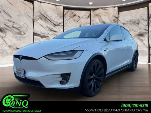 Used 2021 Tesla Model X Long Range AWD/4WD image 1