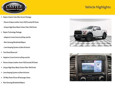 Used 2019 Ford F150 Raptor w/ Equipment Group 802A Luxury AWD/4WD image 4