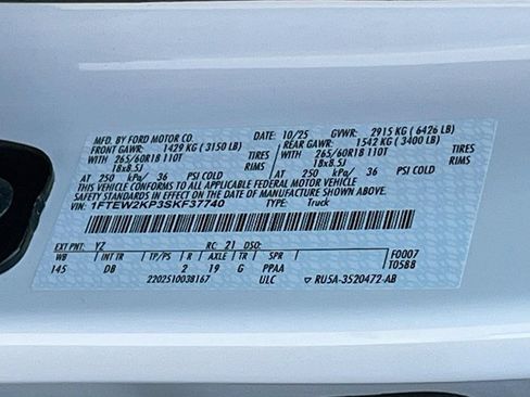 Used 2025 Ford F150 STX RWD image 31