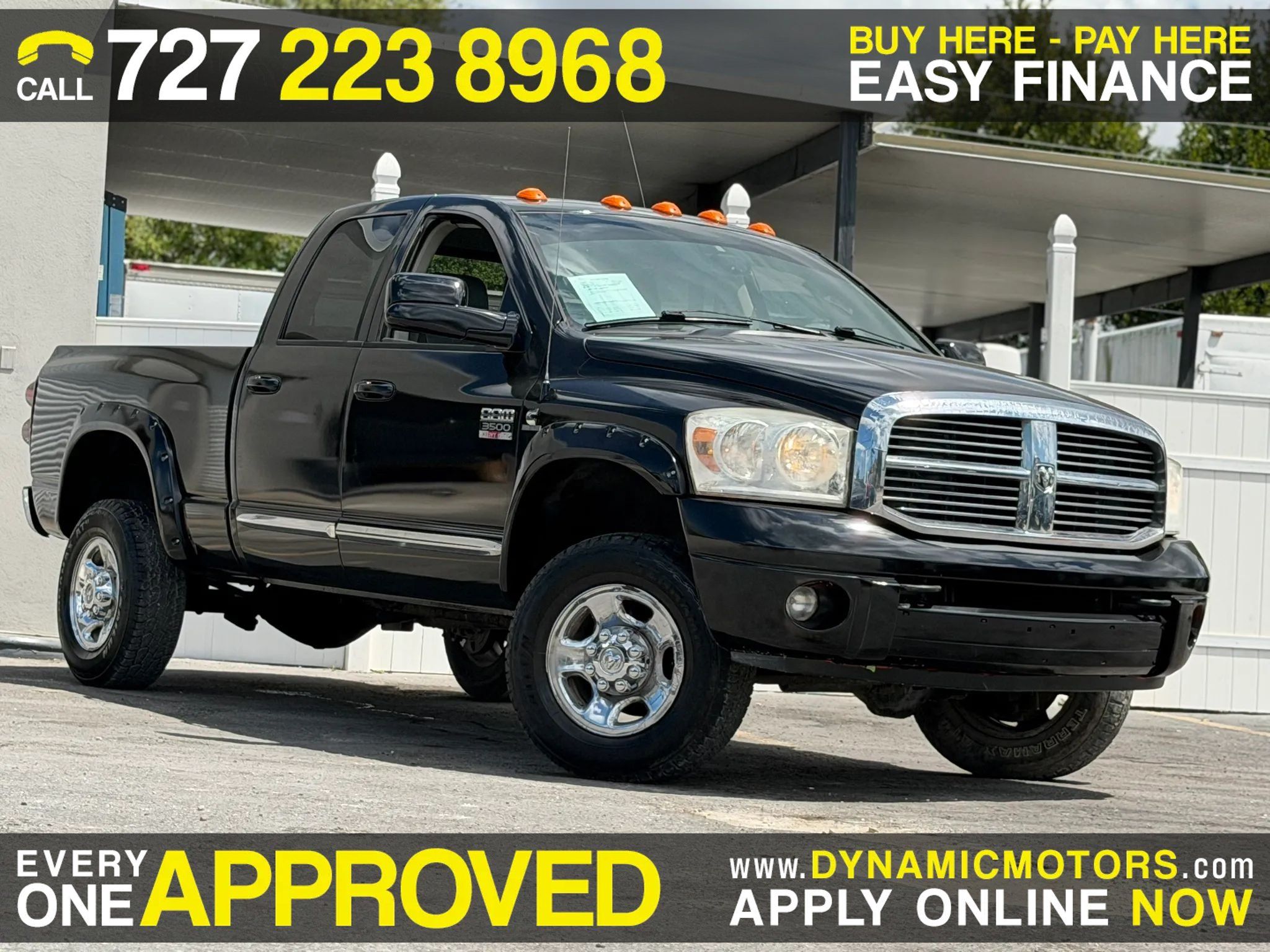 Used 2007 Dodge Ram 3500 Truck Laramie w/ Trailer Tow Group AWD/4WD image 1