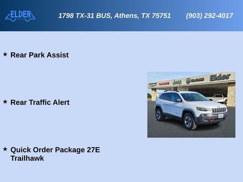 Used 2019 Jeep Cherokee Trailhawk image 7