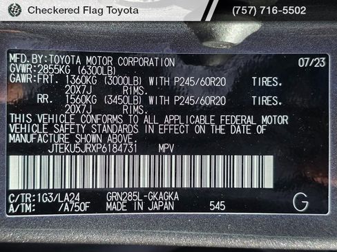 Used 2023 Toyota 4Runner Limited image 22