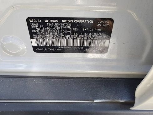 Used 2025 Mitsubishi Outlander Sport SE AWD/4WD image 4