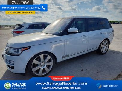 Used 2017 Land Rover Range Rover Supercharged