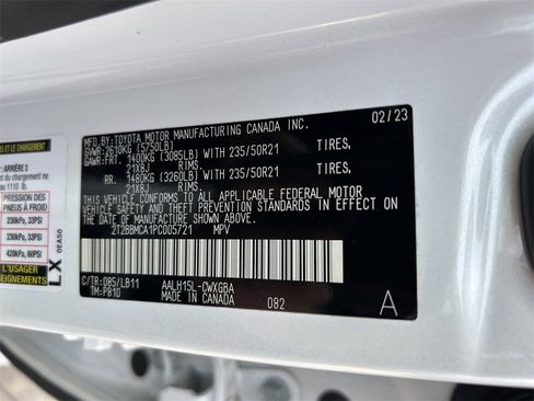 Used 2023 Lexus RX 350 w/ Accessory Package (P3) image 10