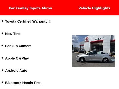 Certified 2024 Toyota Corolla LE FWD image 4