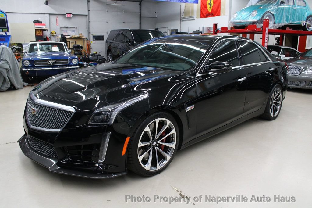 Used 2016 Cadillac CTS V w/ Carbon Fiber Package RWD image 3