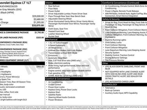 Used 2022 Chevrolet Equinox LT image 12
