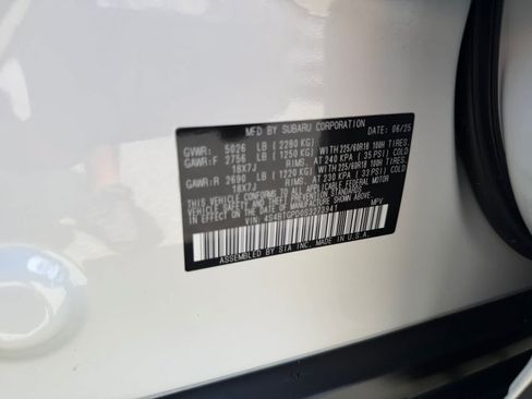Certified 2025 Subaru Outback Touring XT AWD/4WD image 16