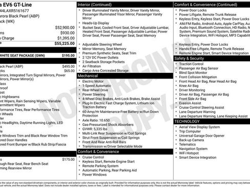 Used 2024 Kia EV6 GT-Line w/ GT-Line White Seat Package image 37