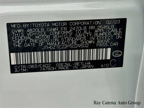 Certified 2023 Lexus IS 350 F Sport w/ Memory Package AWD/4WD image 33