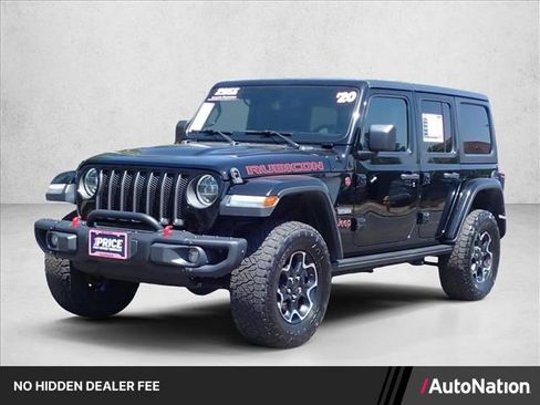 Used 2020 Jeep Wrangler Unlimited Rubicon w/ Quick Order Package 28Y Recon AWD/4WD image 1
