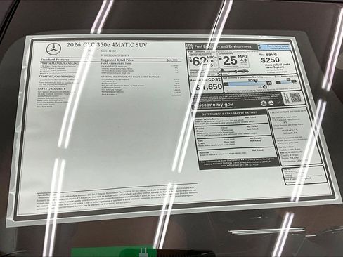 New 2026 Mercedes-Benz GLC 350e 4MATIC image 16