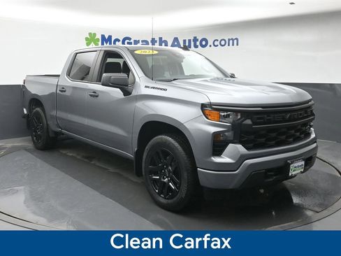 Used 2023 Chevrolet Silverado 1500 Custom w/ LPO, Dark Essentials Package image 2