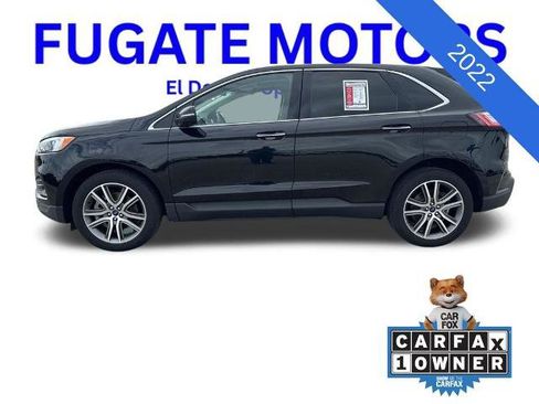 Certified 2022 Ford Edge Titanium w/ Class II Trailer Tow Package AWD/4WD image 2
