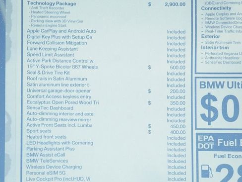 New 2026 BMW X1 xDrive28i w/ Technology Package image 9