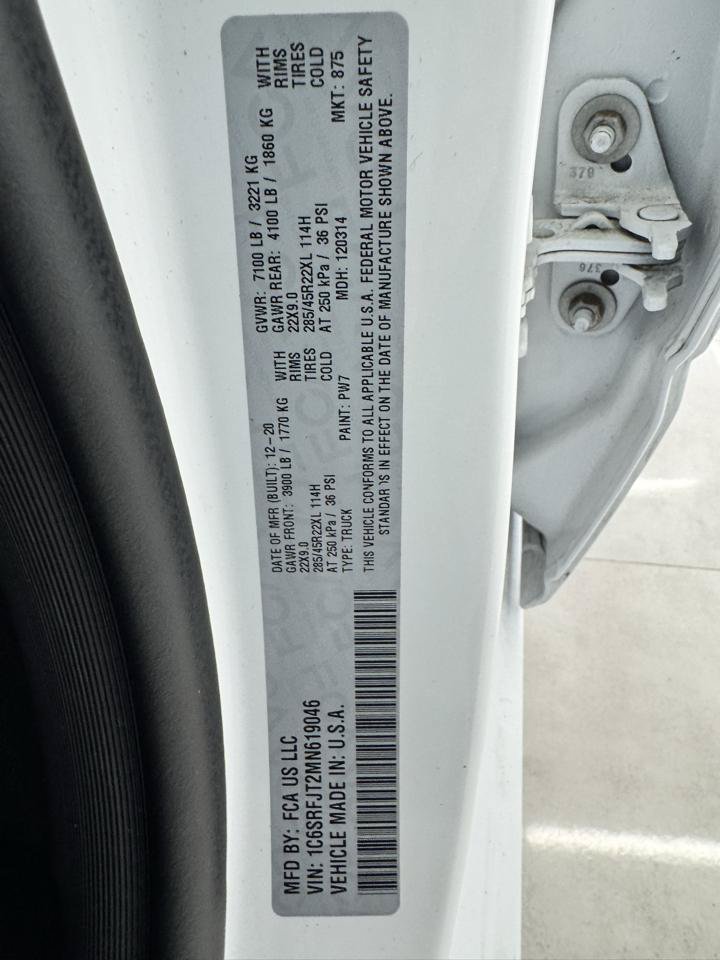 Used 2021 RAM 1500 Laramie AWD/4WD image 40