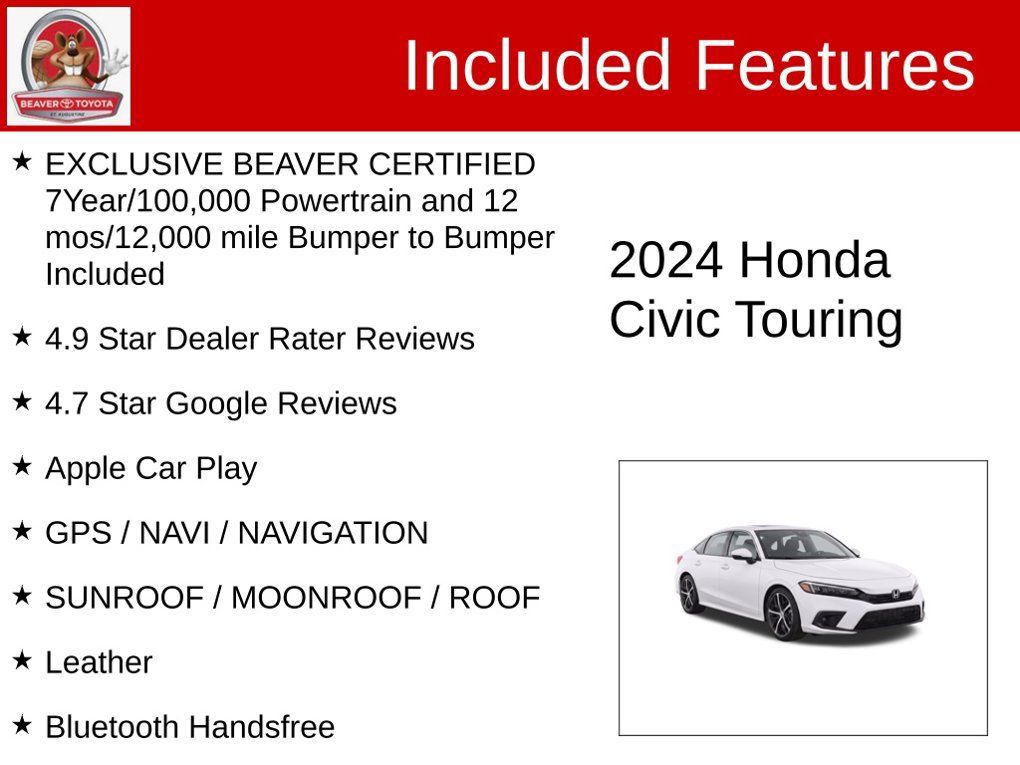 Used 2024 Honda Civic Touring image 4