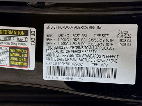 Used 2020 Acura RDX AWD w/ Advance Package image 39
