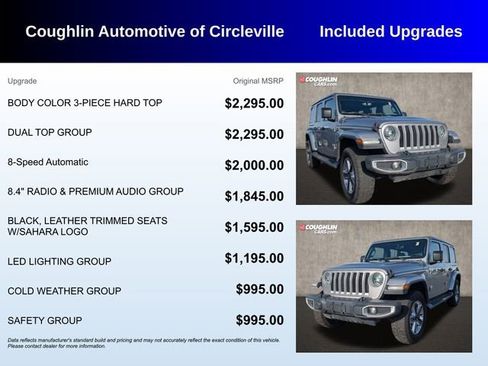 Used 2020 Jeep Wrangler Unlimited Sahara w/ Dual Top Group image 3