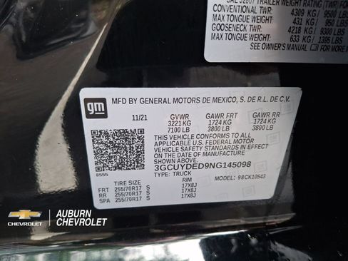 Certified 2022 Chevrolet Silverado 1500 LT AWD/4WD image 27