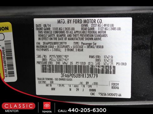 Used 2015 Ford Fusion Energi Titanium image 21