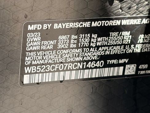 Used 2024 BMW iX xDrive50 AWD/4WD image 36