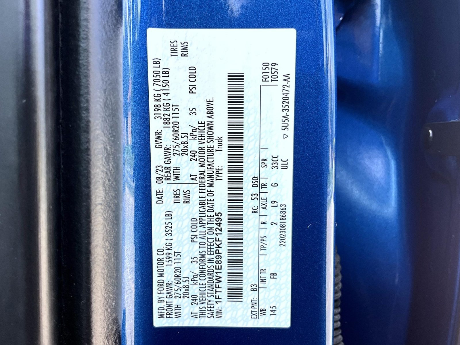 Used 2023 Ford F150 XLT w/ Equipment Group 302A High AWD/4WD image 28