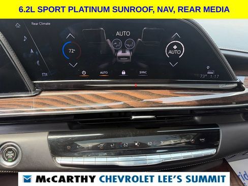 Used 2022 Cadillac Escalade ESV Sport Platinum w/ LPO, ONYX Package AWD/4WD image 9