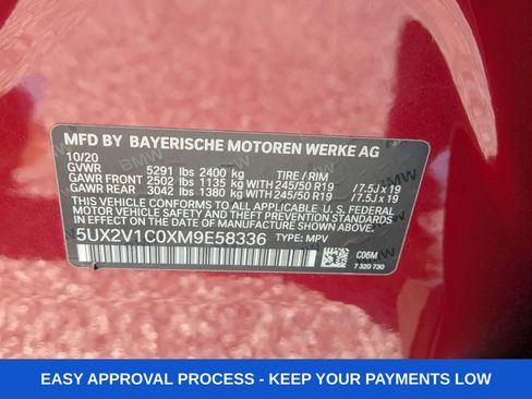 Used 2021 BMW X4 xDrive30i w/ Premium Package image 22