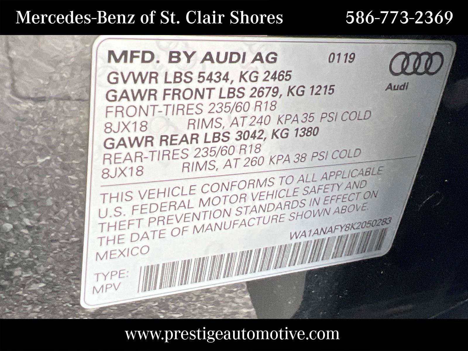 Used 2019 Audi Q5 2.0T Premium w/ Convenience Package AWD/4WD image 22