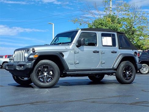 Used 2021 Jeep Wrangler Unlimited Sport image 2